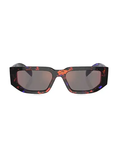 Prada Men's 54MM Rectangular Sunglasses | Thumbnail 2 Prada Men's 54MM Rectangular Sunglasses | Thumbnail 2