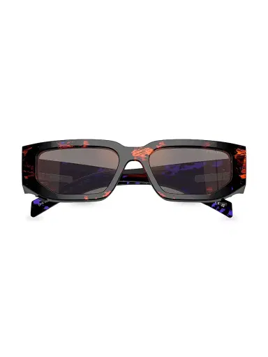 Prada Men's 54MM Rectangular Sunglasses | Thumbnail 5 Prada Men's 54MM Rectangular Sunglasses | Thumbnail 5