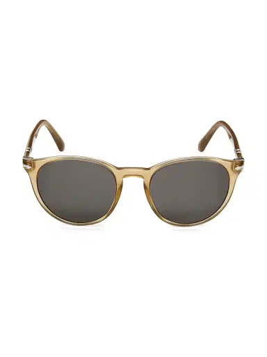 PERSOL Men's 52MM Round Sunglasses | Thumbnail 2