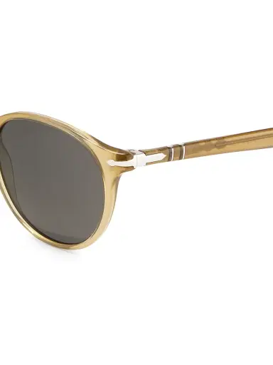 PERSOL Men's 52MM Round Sunglasses | Thumbnail 3