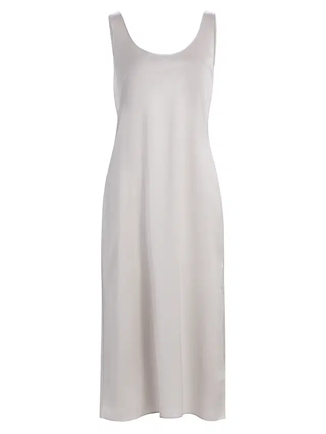 Women's Barb Scoop Midi Dress - Cement