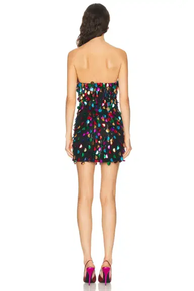 AREA Confetti Mini Dress | Thumbnail 3 AREA Confetti Mini Dress | Thumbnail 3