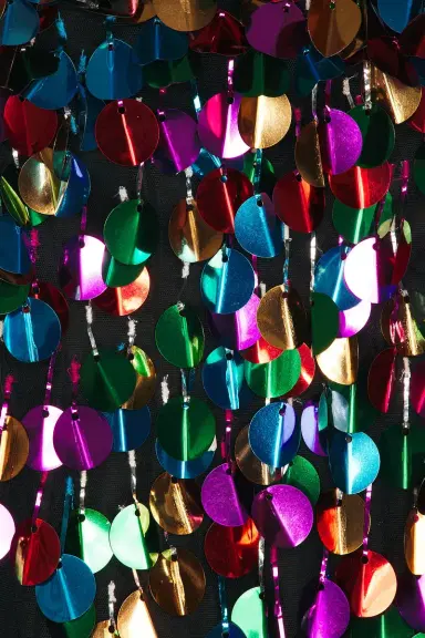 AREA Confetti Mini Dress | Thumbnail 4 AREA Confetti Mini Dress | Thumbnail 4
