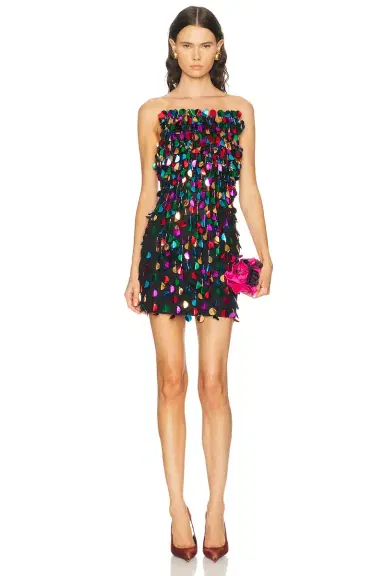 AREA Confetti Mini Dress | Thumbnail 1 AREA Confetti Mini Dress | Thumbnail 1