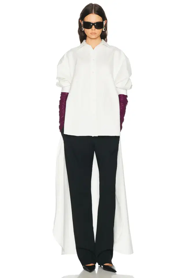 Balenciaga Long Train Shirt