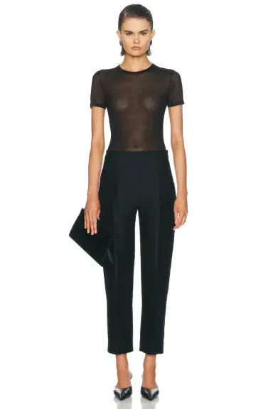 TOTEME Slim Evening Trouser | Thumbnail 5 TOTEME Slim Evening Trouser | Thumbnail 5
