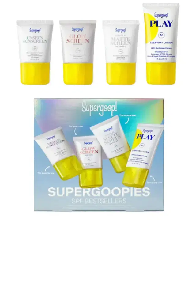 Supergoop! Supergoopies SPF Bestsellers Kit
