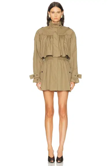 Chloé Utility Trench Coat | Thumbnail 2 Chloé Utility Trench Coat | Thumbnail 2
