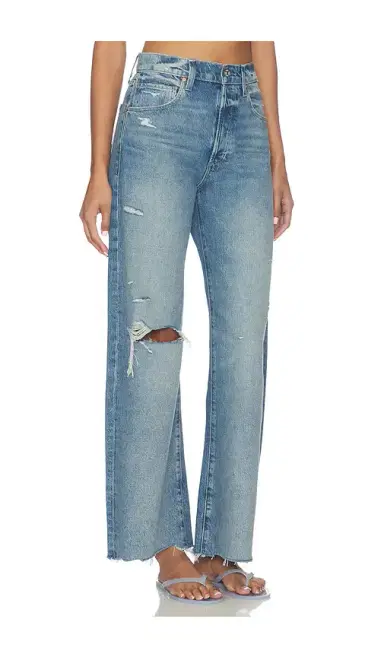PAIGE Arellia Skimmer Covered Button Fly Jeans | Thumbnail 2