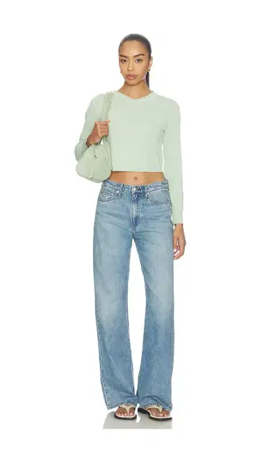 Rag & Bone Featherweight Logan Wide Jeans | Thumbnail 5 Rag & Bone Featherweight Logan Wide Jeans | Thumbnail 5