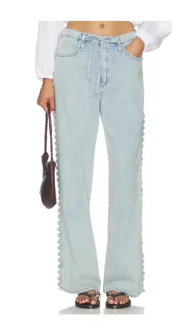 Rag & Bone Featherweight Phoebe Drawstring Jeans | Thumbnail 2 Rag & Bone Featherweight Phoebe Drawstring Jeans | Thumbnail 2