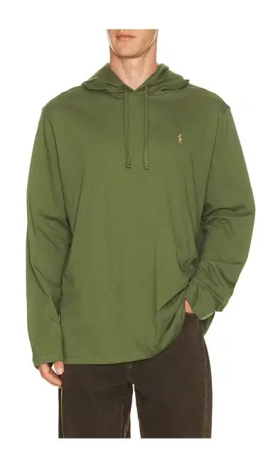 Polo Ralph Lauren Long Sleeve Hooded T-Shirt | Thumbnail 1