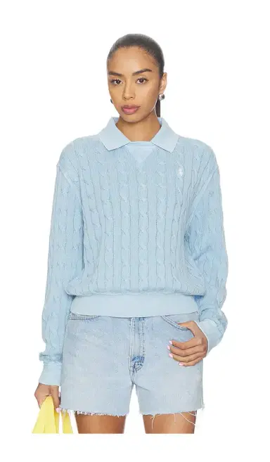 Polo Ralph Lauren Cotton Long Sleeve Polo | Thumbnail 1