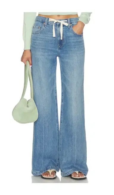 Pistola Jadyn Low Slung Palazzo Jeans With Drawcord | Thumbnail 1 Pistola Jadyn Low Slung Palazzo Jeans With Drawcord | Thumbnail 1