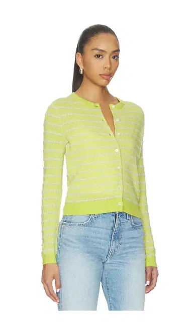 Guest In Residence Pebble Stripe Jane Cardigan | Thumbnail 3