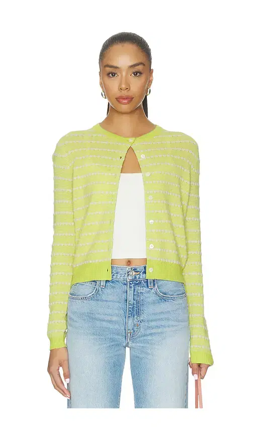 Pebble Stripe Jane Cardigan
