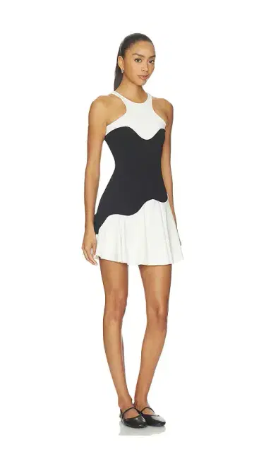 Port de Bras Wave Halter Dress | Thumbnail 2 Port de Bras Wave Halter Dress | Thumbnail 2