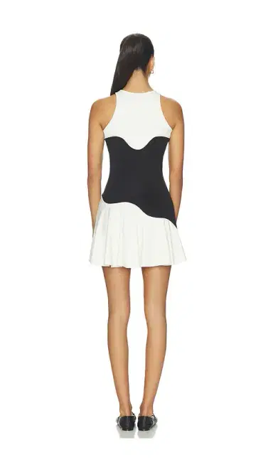 Port de Bras Wave Halter Dress | Thumbnail 3 Port de Bras Wave Halter Dress | Thumbnail 3