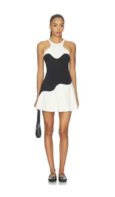 Port de Bras Wave Halter Dress | Thumbnail 1 Port de Bras Wave Halter Dress | Thumbnail 1