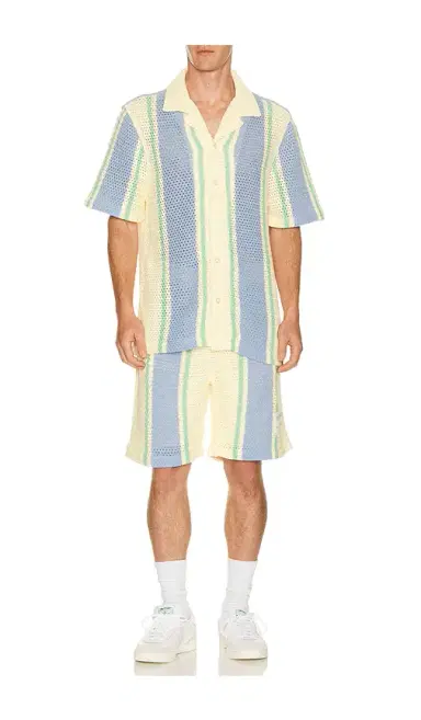 True Religion Knit Stripe Shorts | Thumbnail 3 True Religion Knit Stripe Shorts | Thumbnail 3