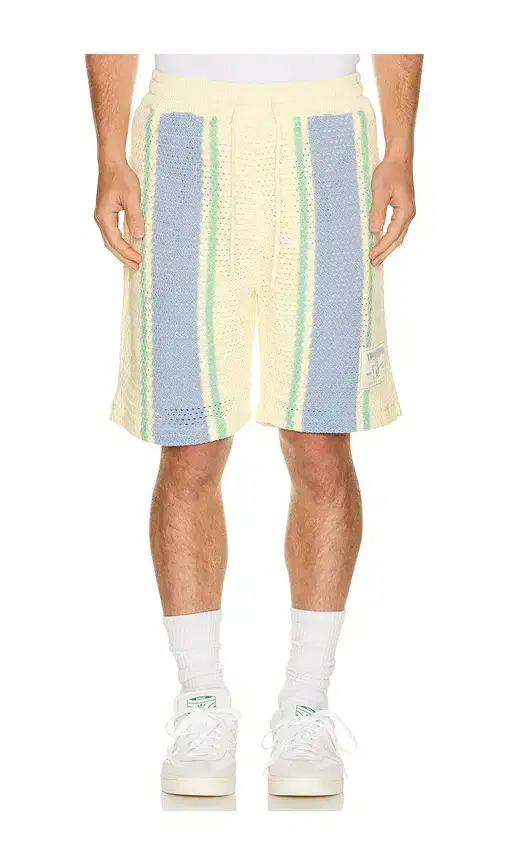Knit Stripe Shorts