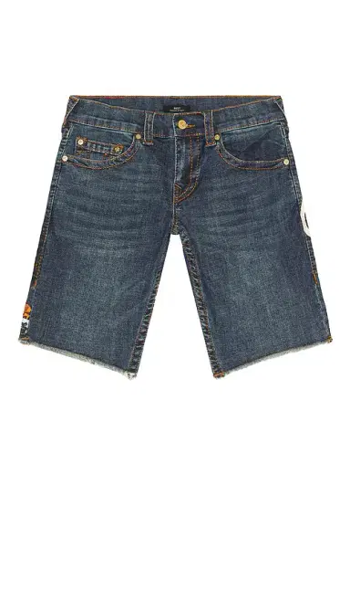 True Religion Ricky Big T Undone Hem Shorts | Thumbnail 7 True Religion Ricky Big T Undone Hem Shorts | Thumbnail 7