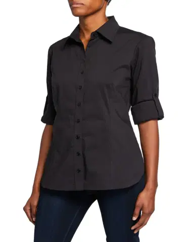 Finley Joey Button-Down Long-Sleeve Roll-Tab Shirt | Thumbnail 3 Finley Joey Button-Down Long-Sleeve Roll-Tab Shirt | Thumbnail 3