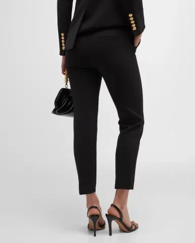 Veronica Beard Renzo Straight Crop Pants | Thumbnail 2