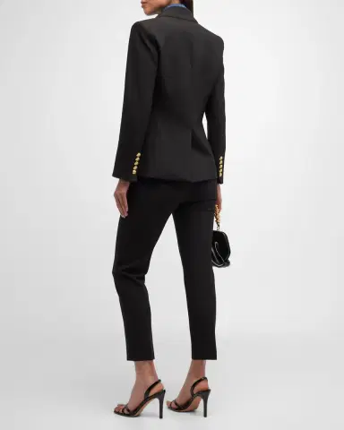 Veronica Beard Renzo Straight Crop Pants | Thumbnail 6