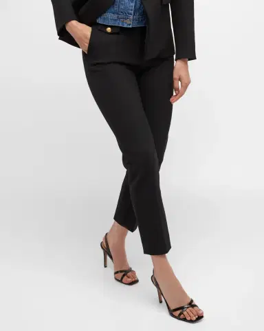 Veronica Beard Renzo Straight Crop Pants | Thumbnail 7