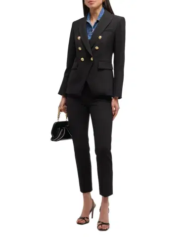 Veronica Beard Renzo Straight Crop Pants | Thumbnail 1
