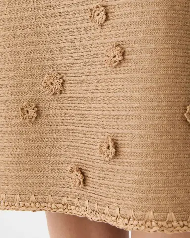 Lafayette 148 New York Raffia-Effect Jersey Knit Midi Skirt | Thumbnail 4 Lafayette 148 New York Raffia-Effect Jersey Knit Midi Skirt | Thumbnail 4