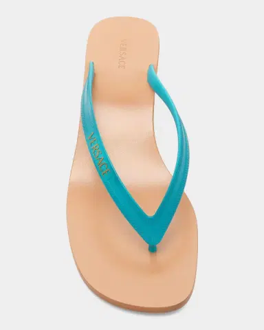 Versace 40mm Logo Jelly Thong Sandals | Thumbnail 3