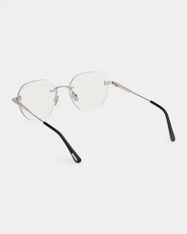 TOM FORD 52MM Blue Block Geometric Eyeglasses | Thumbnail 3