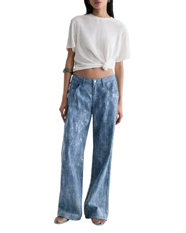AG Jeans Relaxed Short-Sleeve Tee