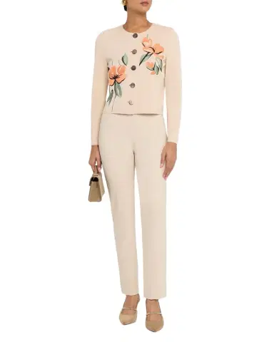 Misook Cropped Straight-Leg Pants | Thumbnail 1