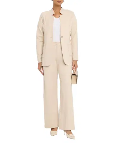 Misook Single-Button Ponte Blazer | Thumbnail 1 Misook Single-Button Ponte Blazer | Thumbnail 1