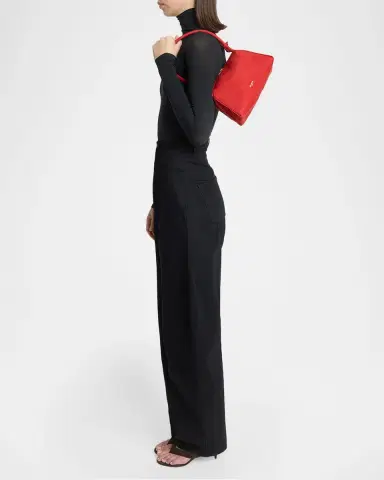 ALAÏA Le Bouledogue Dome Suede Top-Handle Bag | Thumbnail 4