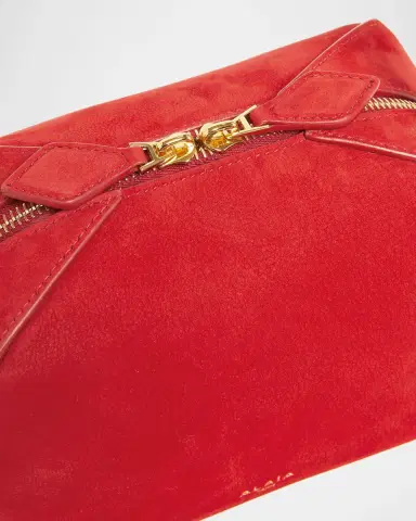 ALAÏA Le Bouledogue Dome Suede Top-Handle Bag | Thumbnail 5