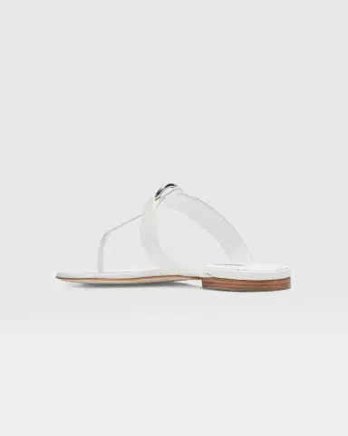 Manolo Blahnik Mionasan Leather Thong Sandals | Thumbnail 3