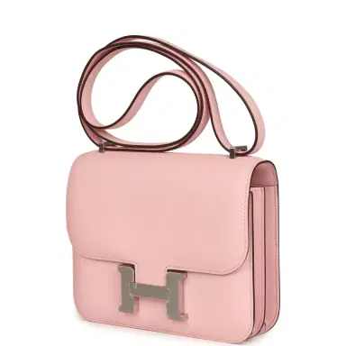 HERMÈS Hermes Constance 18 Rose Sakura Swift Brushed Palladium Hardware | Thumbnail 5