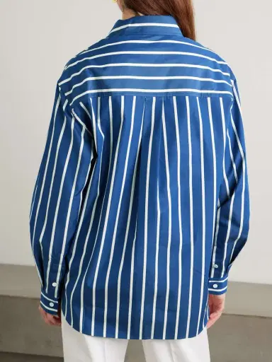 Matteau Striped Cotton-poplin Shirt | Thumbnail 3 Matteau Striped Cotton-poplin Shirt | Thumbnail 3