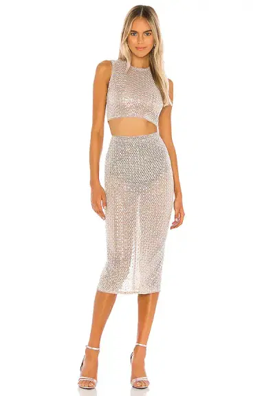 Camila Coelho Beatriz Midi Skirt | Thumbnail 1 Camila Coelho Beatriz Midi Skirt | Thumbnail 1