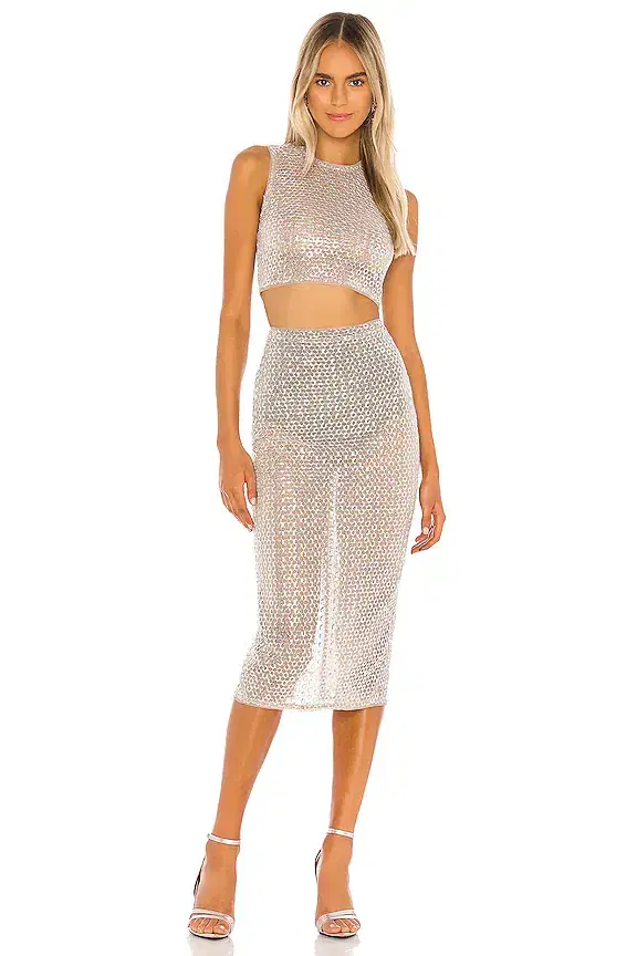 Camila Coelho Beatriz Midi Skirt