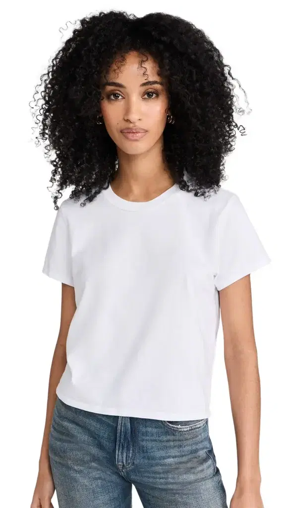 perfectwhitetee Springsteen Supima Cotton Baby Tee