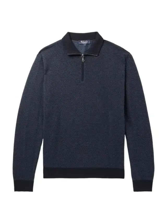 Loro Piana Roadster Cashmere Half-Zip Sweater