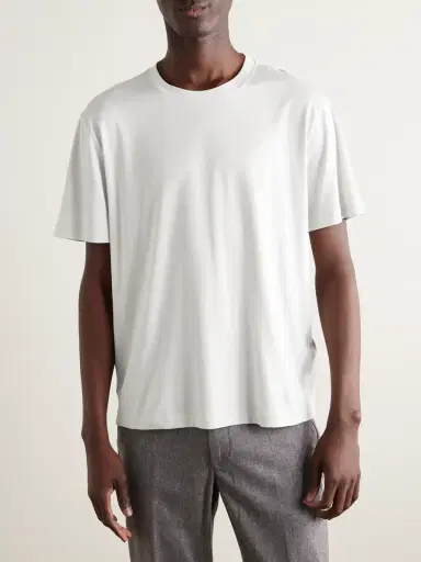 ELEVENTY Cotton and Modal-Blend Jersey T-Shirt | Thumbnail 3