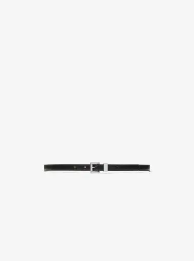 Michael Kors Collection Kate Leather Belt in | Thumbnail 2 Michael Kors Collection Kate Leather Belt in | Thumbnail 2