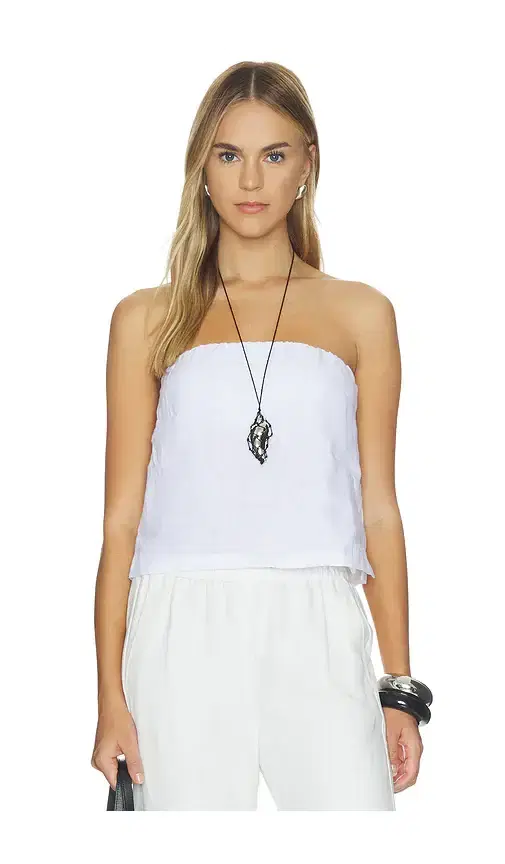 Gianna Linen Tube Top
