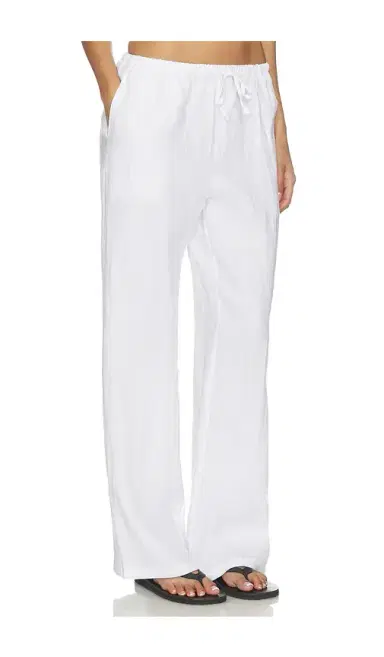 perfectwhitetee Lorana Linen Drawstring Pant | Thumbnail 2 perfectwhitetee Lorana Linen Drawstring Pant | Thumbnail 2